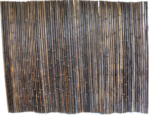 Dark Brown Bamboo Fence - Bamboo Toronto Store