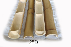 Bamboo Half Round Poles - Bundle - Bamboo Toronto Store