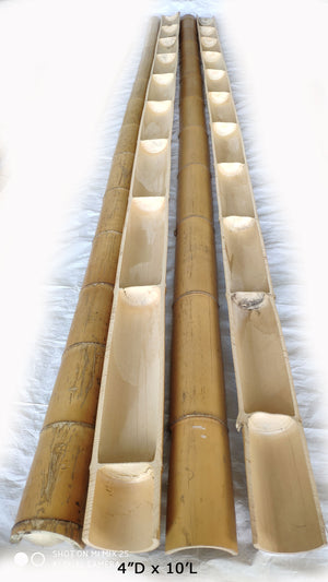 Bamboo Half Round Poles - Bundle - Bamboo Toronto Store