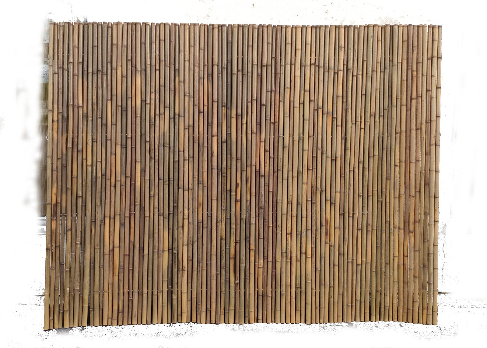 Light Carbonized Bamboo Fencing - Bamboo Toronto Store