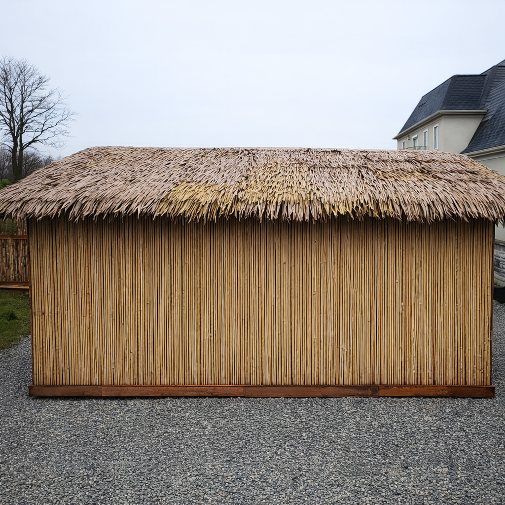 Synthetic Palm Thatch Roof Shingles