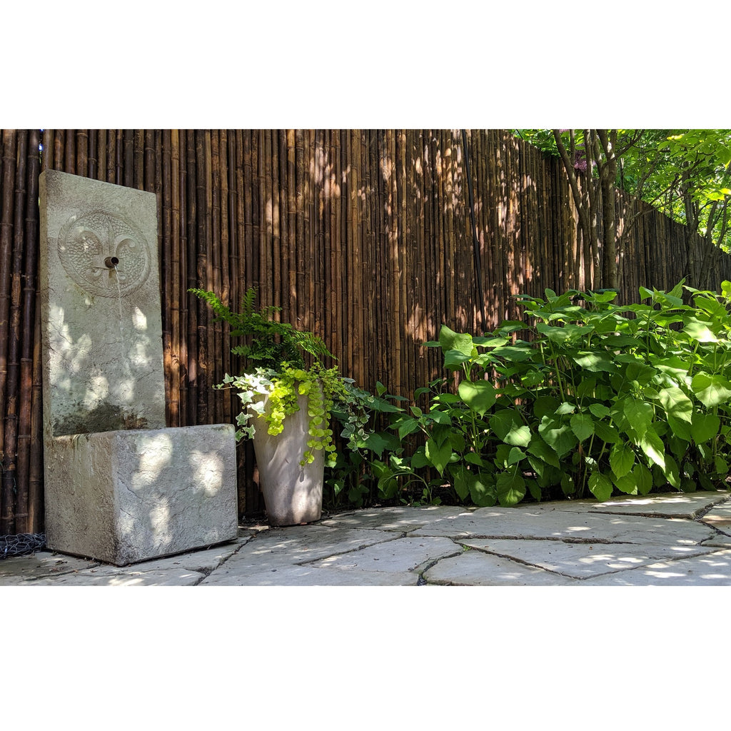 Dark Carbonized Bamboo Fencing - Bamboo Toronto Store