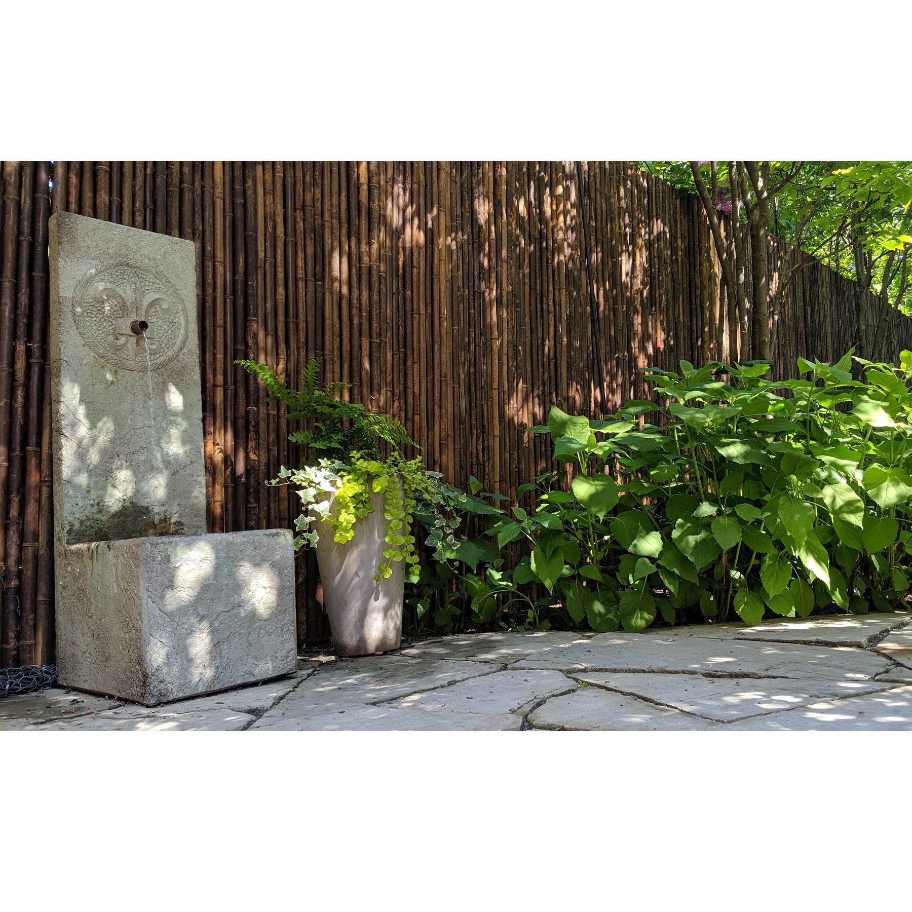 Dark Carbonized Bamboo Fencing - Bamboo Toronto Store