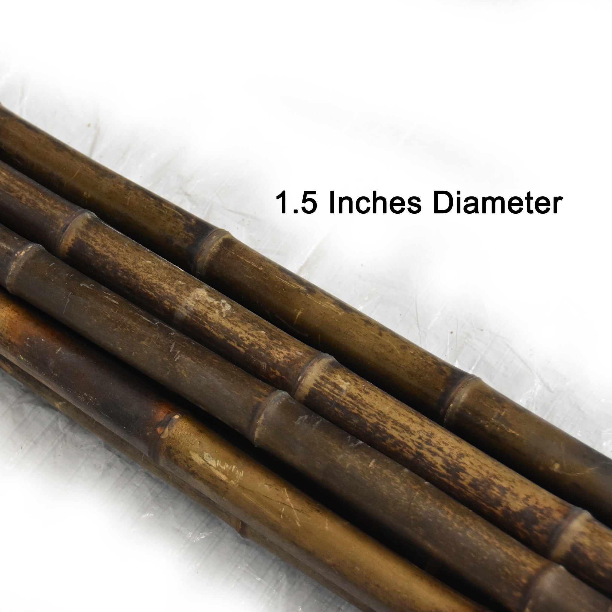Dark Brown Bamboo Poles - Bamboo Toronto Store