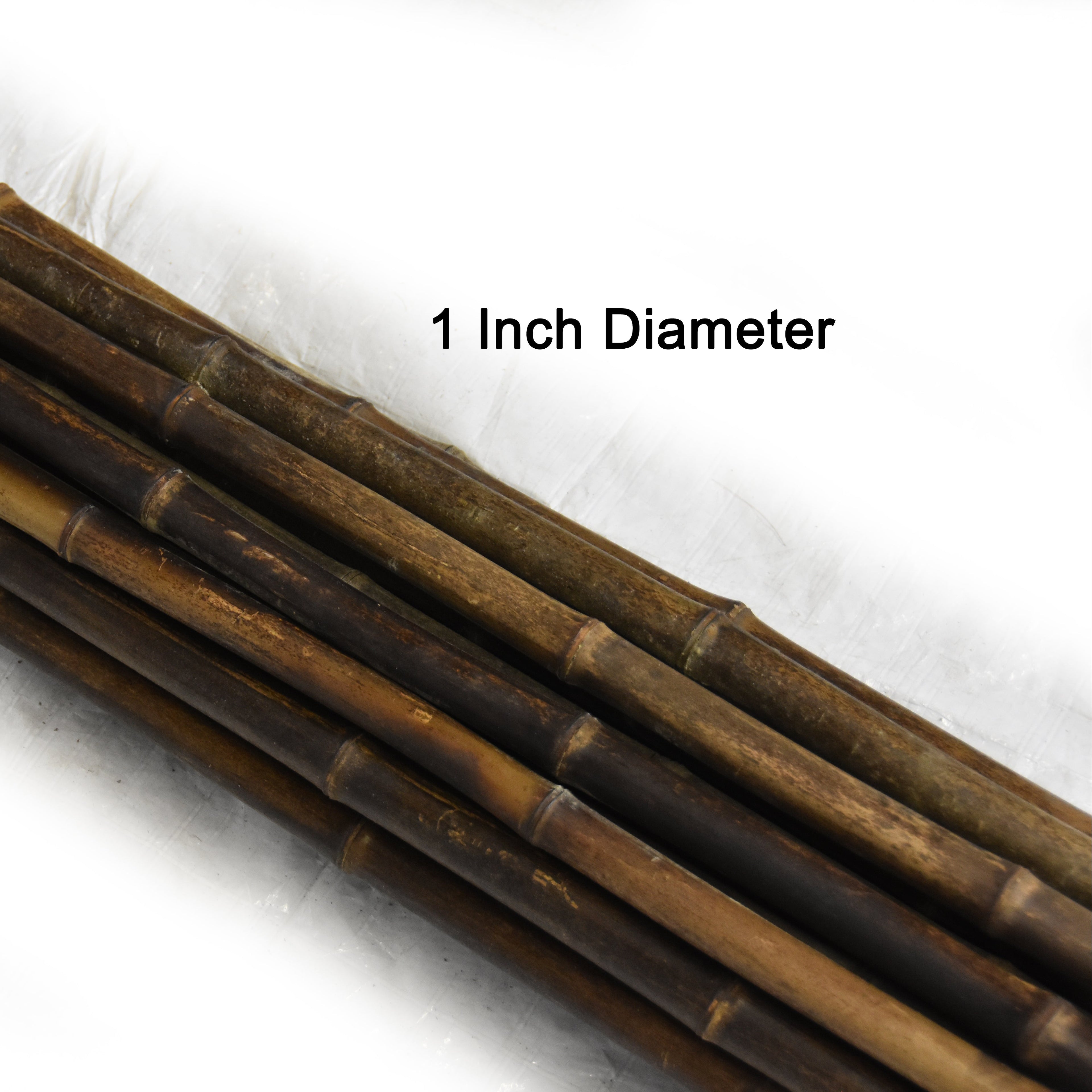 Dark Brown Bamboo Poles - Bamboo Toronto Store