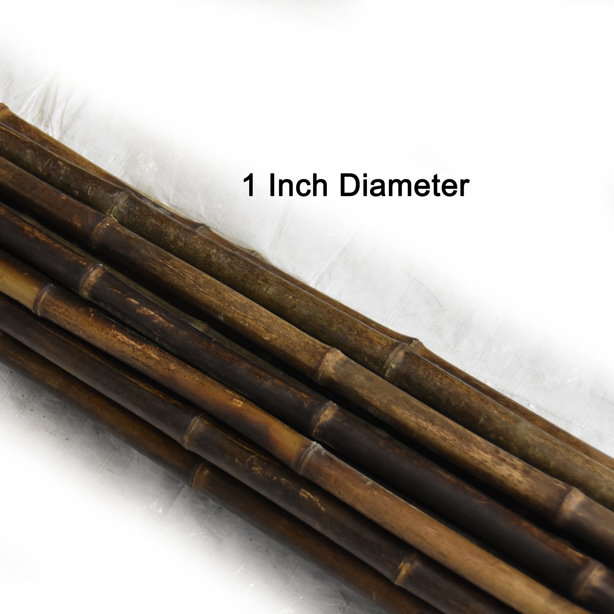 Dark Brown Bamboo Poles - Bamboo Toronto Store