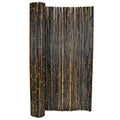 Dark Brown Bamboo Fence