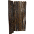 Dark Carbonized Bamboo Fencing - Bamboo Toronto Store