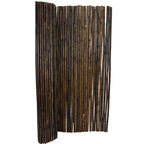 Dark Carbonized Bamboo Fencing - Bamboo Toronto Store