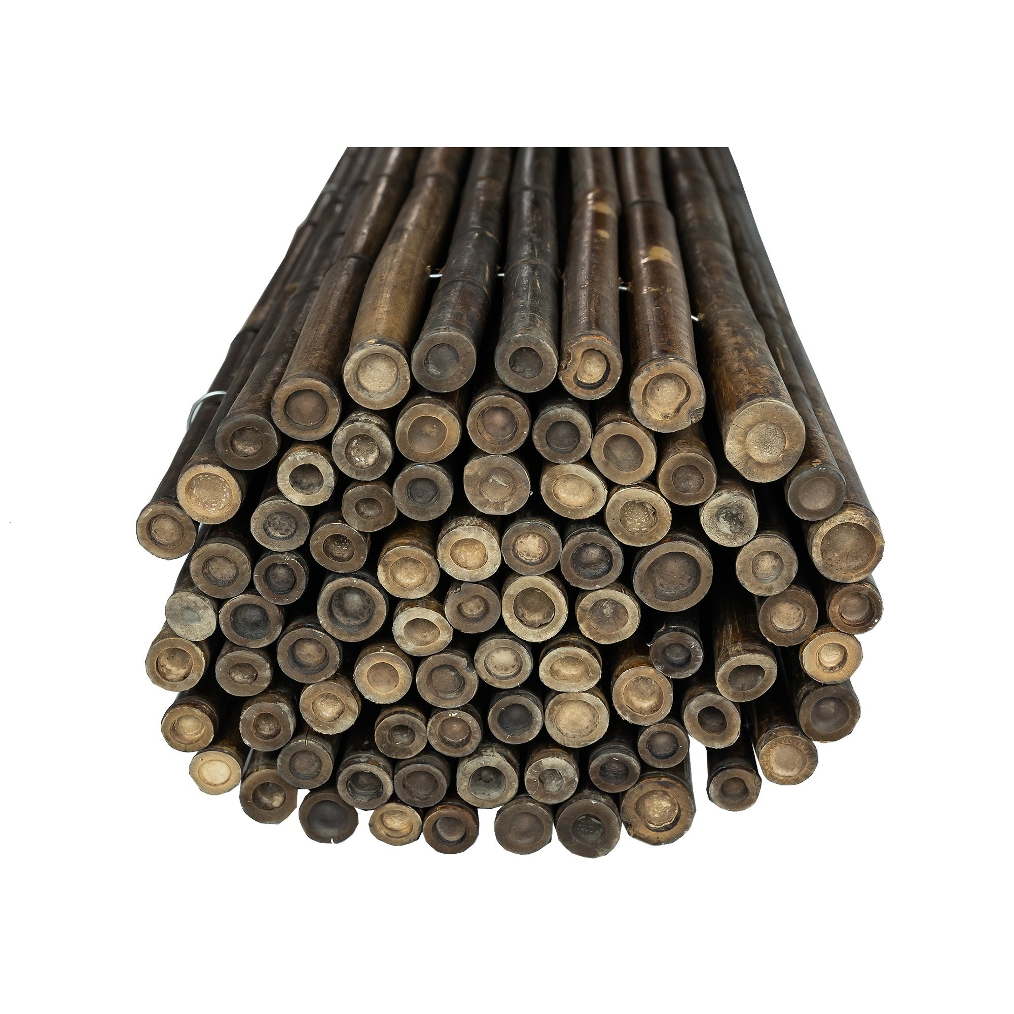 Dark Carbonized Bamboo Fencing - Bamboo Toronto Store