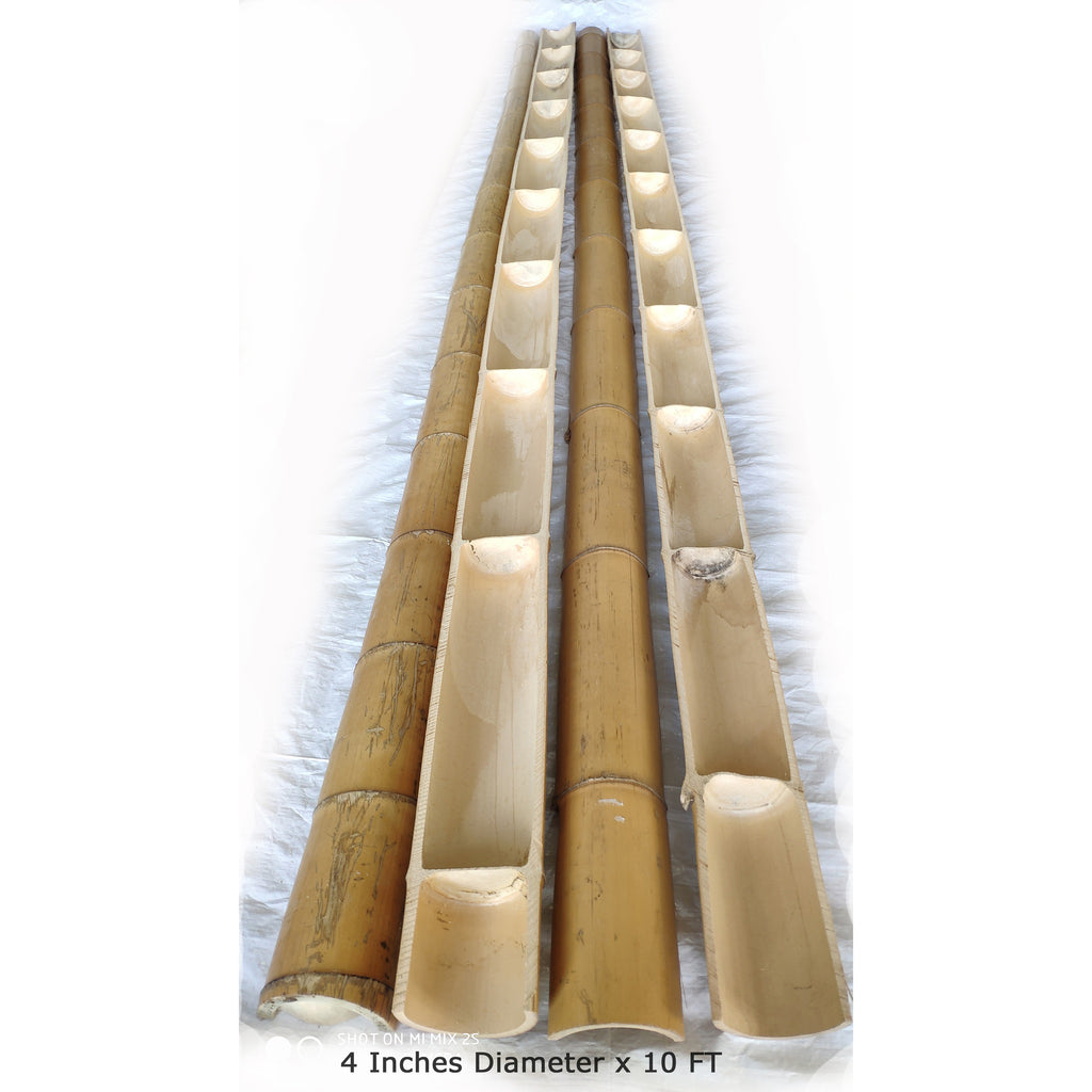 Bamboo Half Round Poles - Bundle - Bamboo Toronto Store