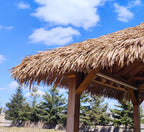 DuraFlex Synthetic Roof Thatch - Fire Retardant - Bamboo Toronto Store