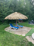 Synthetic Palm Thatch Roof Shingles