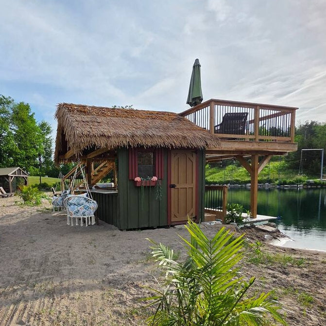 Synthetic Roof Thatch Roll - Bamboo Toronto Store