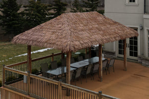 Synthetic Roof Thatch Roll - Free Shipping to Ontario and Quebec - Bamboo Toronto Store