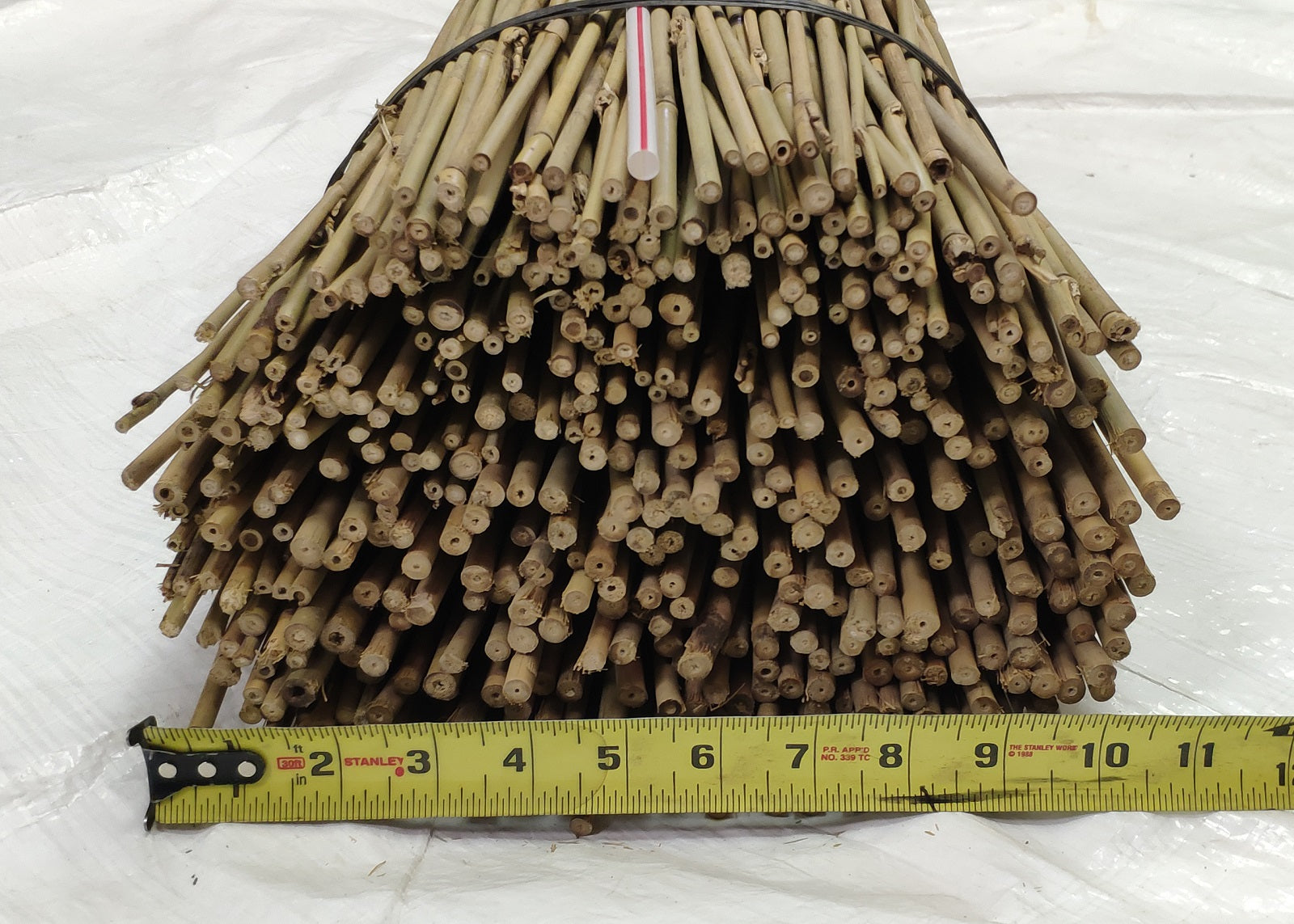 Tonkin Bamboo Stakes 4'L x 6-8 mm - Bundle of 500 – Bamboo Toronto