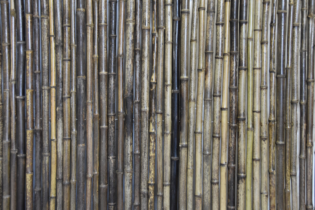 Dark Brown Bamboo Fence - Bamboo Toronto Store