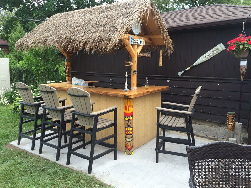 Mexican Palm Leaf Thatch Roofing, Tiki Hut Thatch– Bamboo Toronto Store