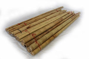 Moso Bamboo Pole 3"D X  9'~10'L - Bundle - Bamboo Toronto Store