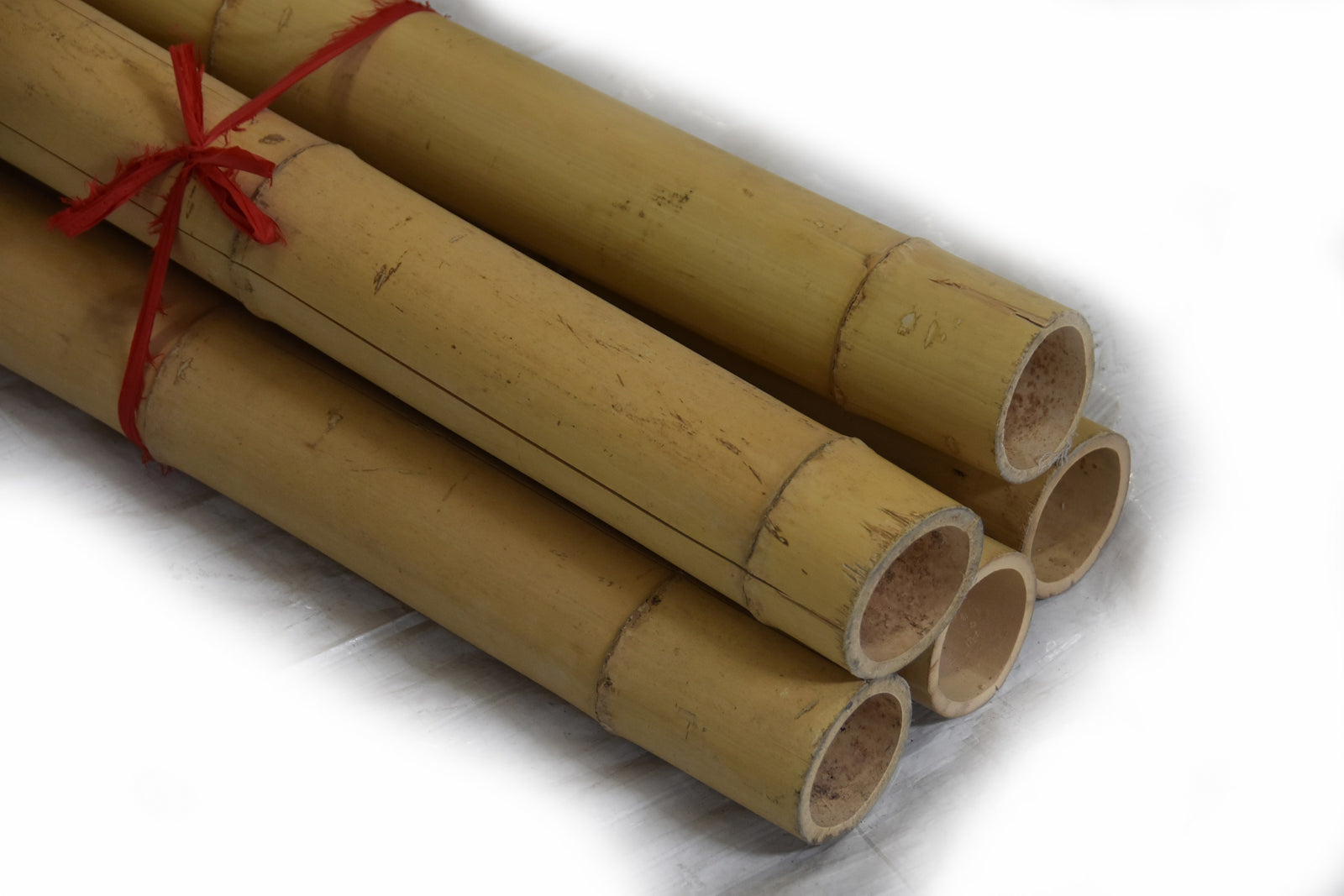 Large Black Bamboo Poles - 1, 2, or 3 Inch - 6' or 8' - Pack of 10 or Pack  of 20 - Decorate With Bamboo