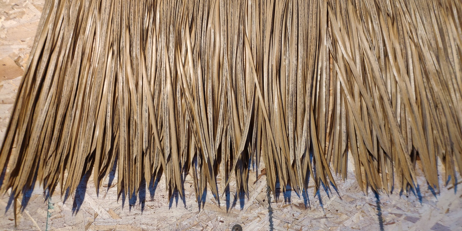 DuraFlex Synthetic Roof Thatch - Fire Retardant - Bamboo Toronto Store