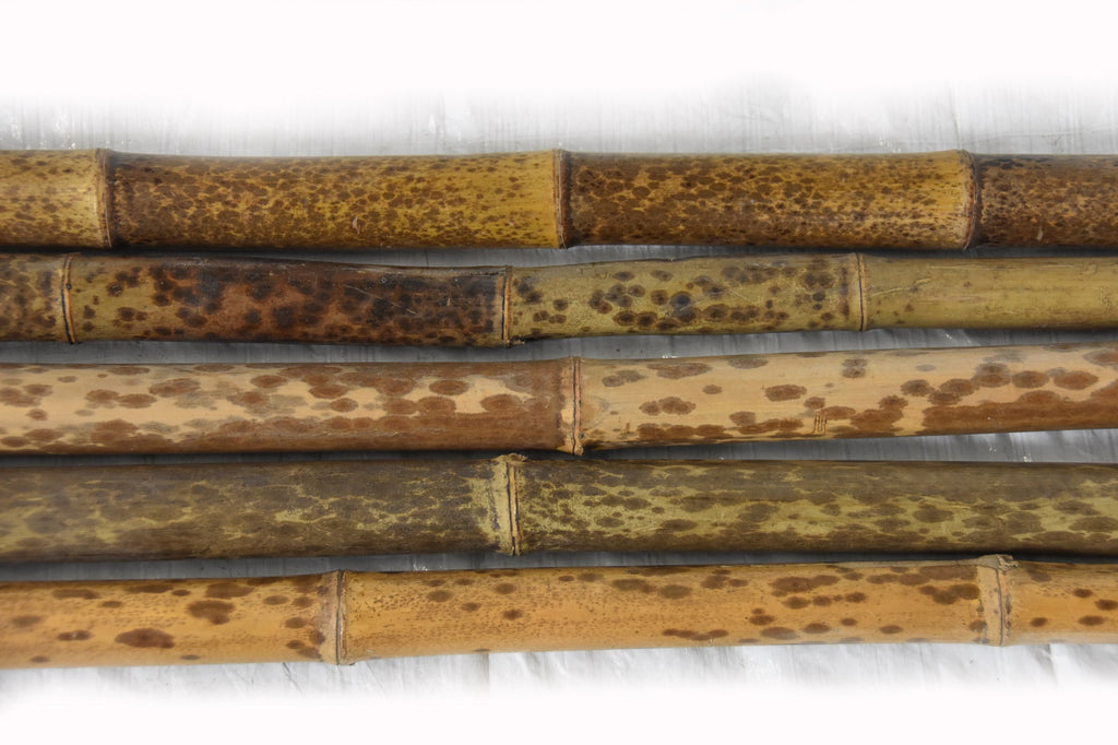 Brown Speckled Bamboo Poles 2"D x 10'L - Bamboo Toronto Store