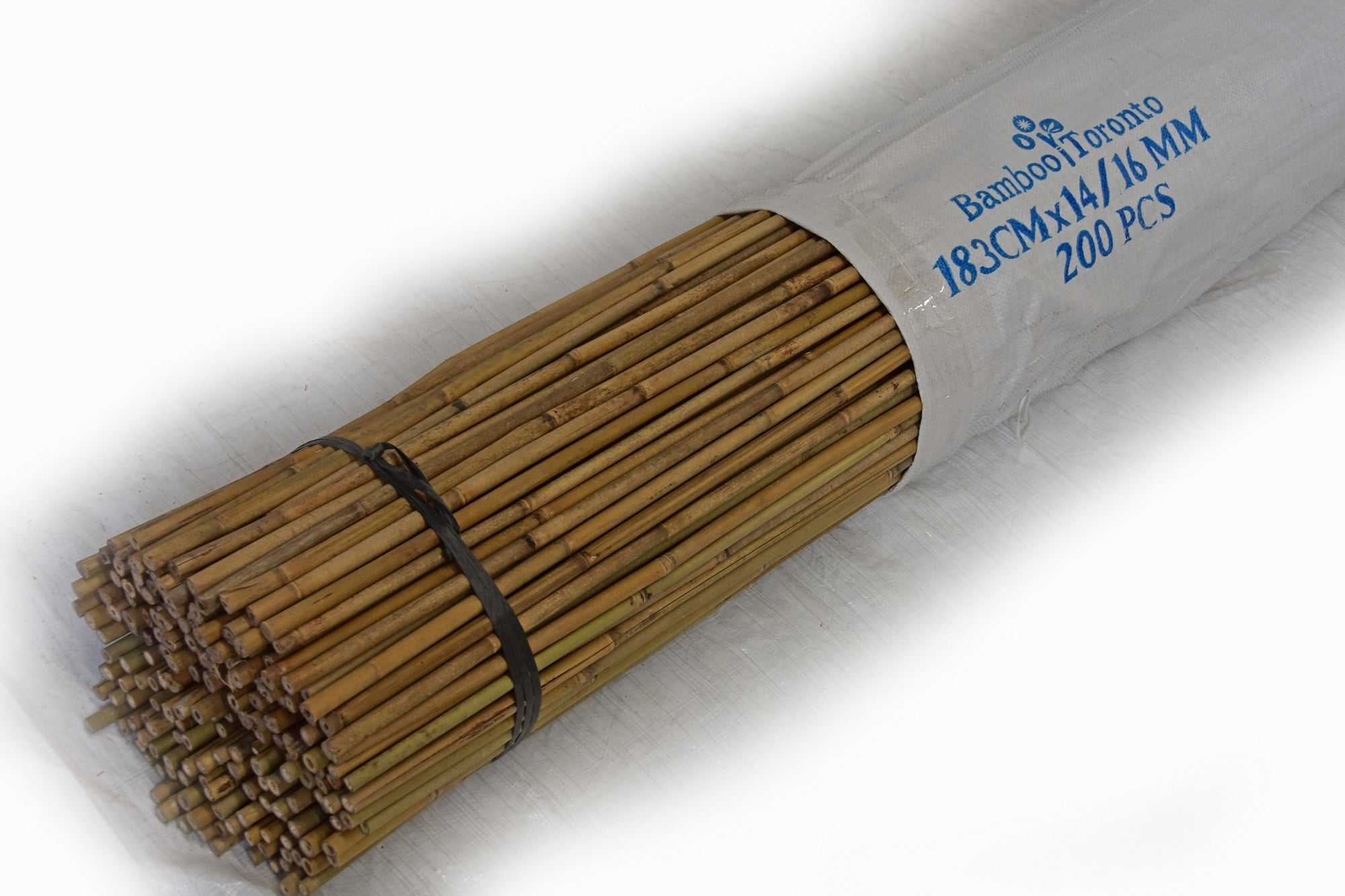 Tonkin Bamboo Pole 14-16mm x 4 to 7' Bundle of 200 - Bamboo Toronto Store
